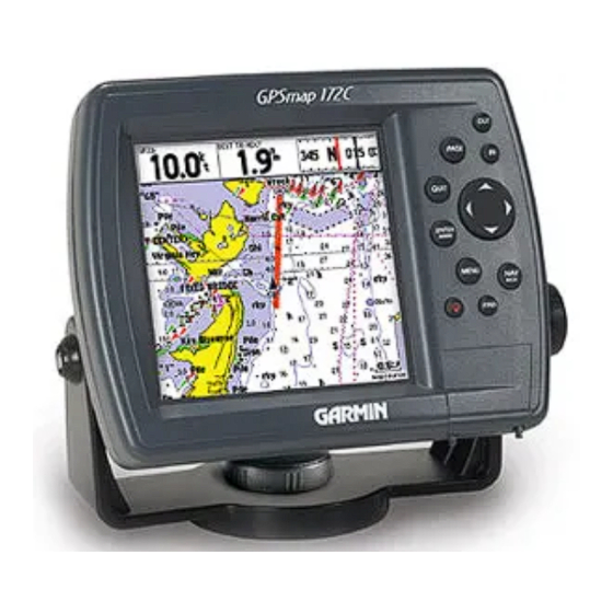 Garmin GPSMAP 172C Manuel De L'utilisateur