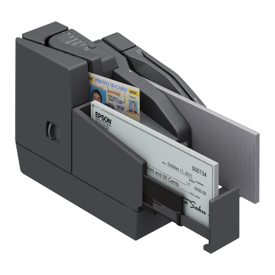 Epson TM-S2000MJ Guide D'installation