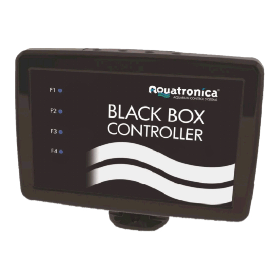 Aquatronica black box controller Manuel D'utilisation