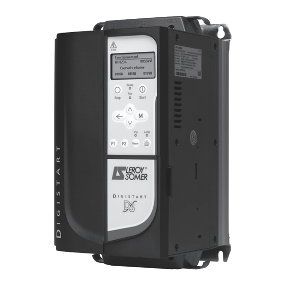 Leroy Somer MODULE MODBUS Guide De Mise En Service