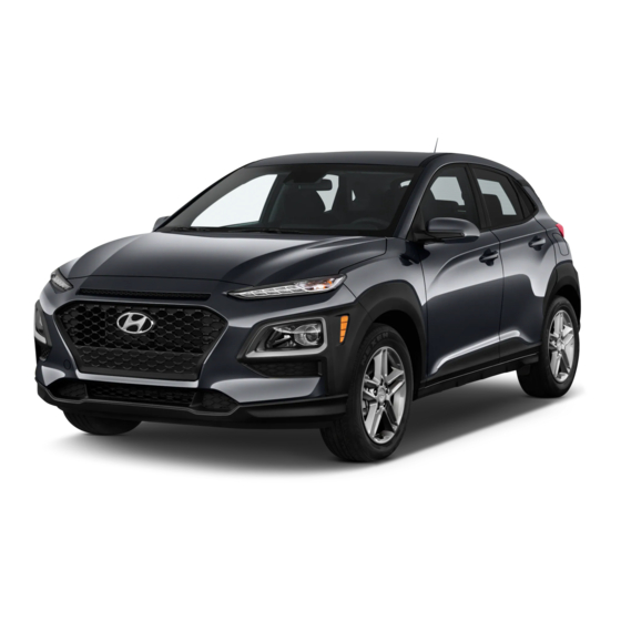 HYUNDAI KONA 2020 MODE D