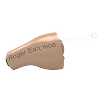 Phonak Roger Earpiece Guide D'installation Rapide