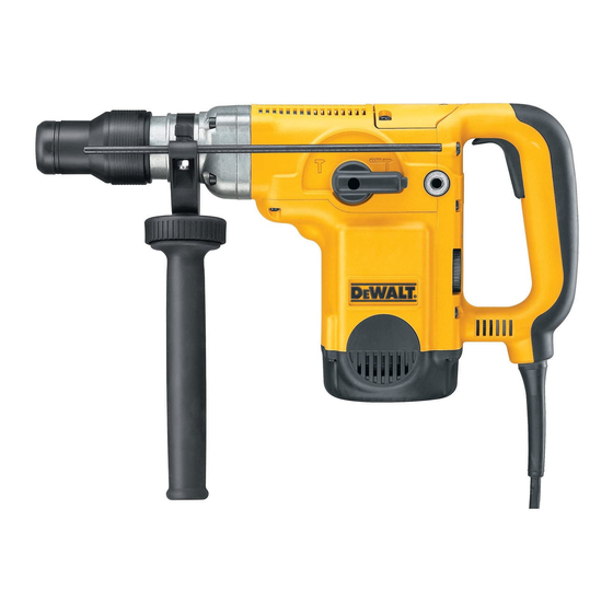 DeWalt D25500 Mode D'emploi