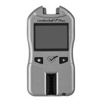 pts Diagnostics CardioChek Plus Guide De L'utilisateur