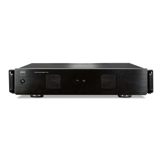 NAD CI940 Manuel D'installation