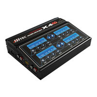 HITEC multi charger X4 AC Plus Mode D'emploi