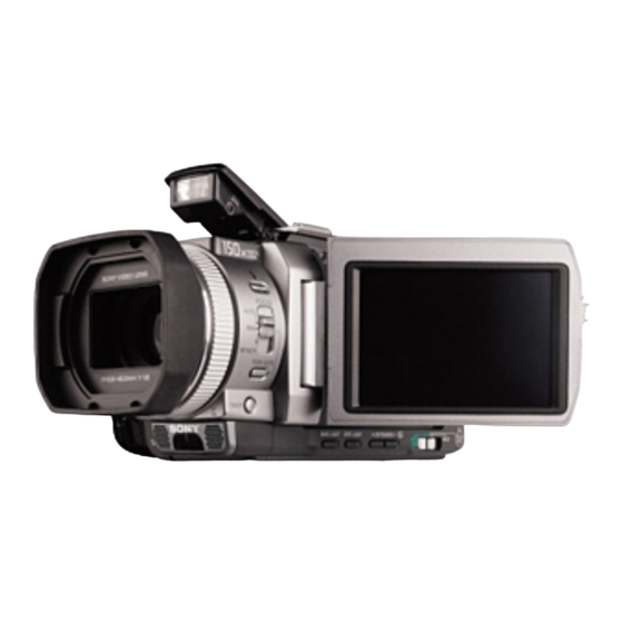 Sony Handycam DCR-TRV940E Mode D'emploi