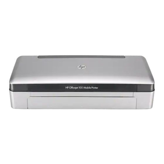 HP Officejet 100 Guide Rapide