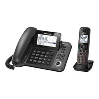 Panasonic KX-TG590SK Mode D'emploi