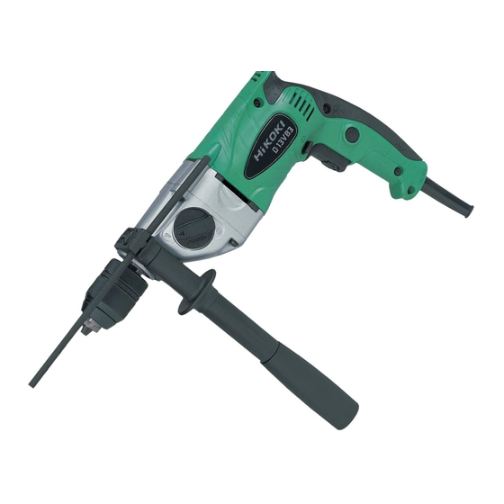 HIKOKI D13VB3 Mode D'emploi