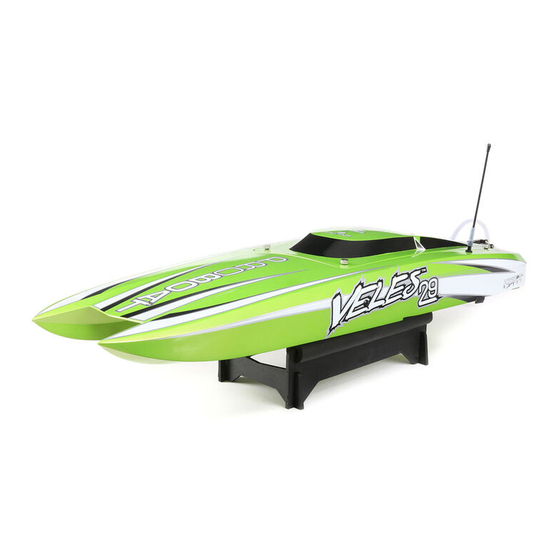 ProBoat Veles 29 Manuel De L'utilisateur