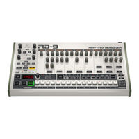 Behringer RHYTHM Designer RD-9 Manuel De L'utilisateur