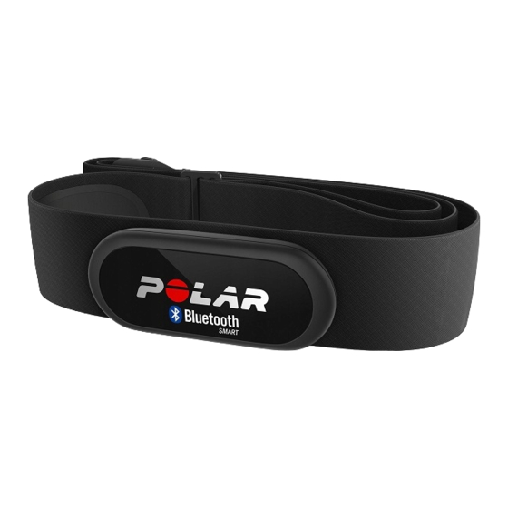 Polar H6 X9 Manuels