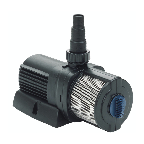 Oase Neptun 1600 Notice D'emploi