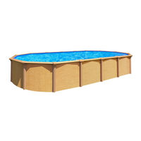 Trigano PISCINES ABAK OSMOSE Bois 7,65 x 4,60 x 1,30 Notice De Montage Et Guide De Montage