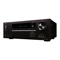 Onkyo TX-SR343 Mode D'emploi Base