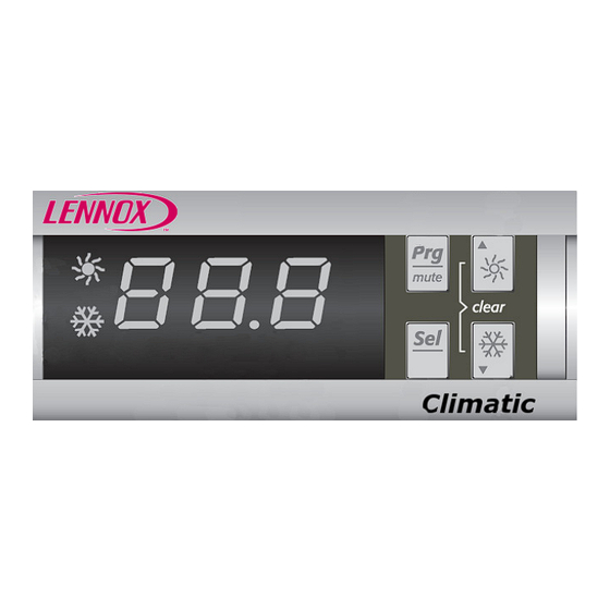 Lennox CLIMATIC 40 Série Manuel D'utilisation