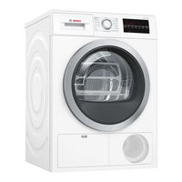 Bosch WTG86409FF Notice D'utilisation Et D'installation