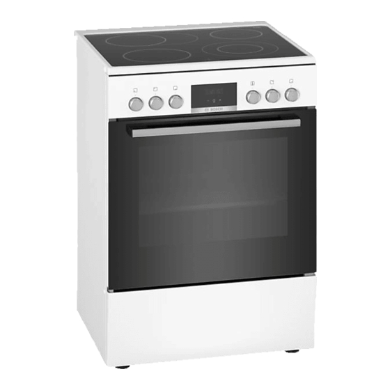 Bosch HKR39C2 0 Serie Manuel D'utilisation