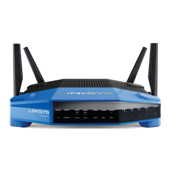 Linksys WRT 1900 AC Manuels