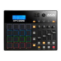 Akai Professional MPD226 Guide D'utilisation