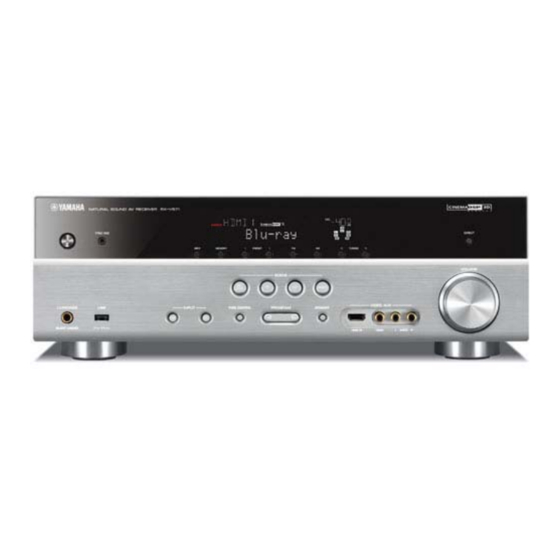 Yamaha RX-V571 TI Mode D'emploi
