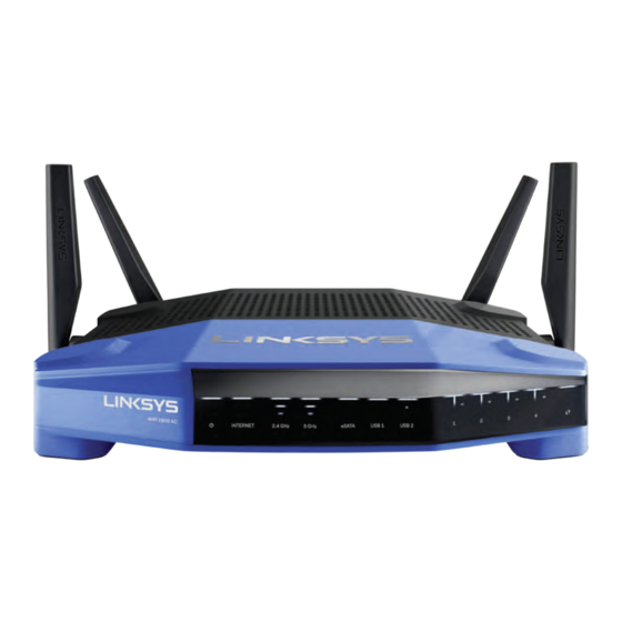 Linksys WRT 1900 AC Mode D'emploi