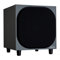 Monitor Audio BRONZE W10 Manuel