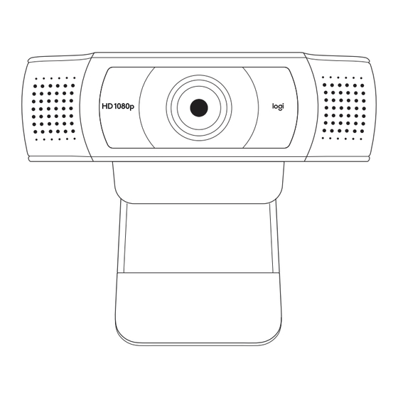 Logitech C930e Guide D'installation