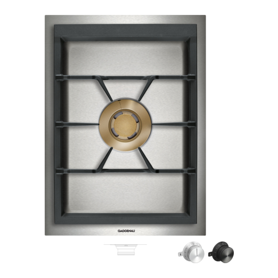 Gaggenau VG415115 Manuel D'utilisation