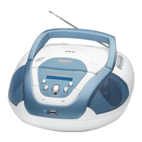 AEG SR 4339 Mode D'emploi