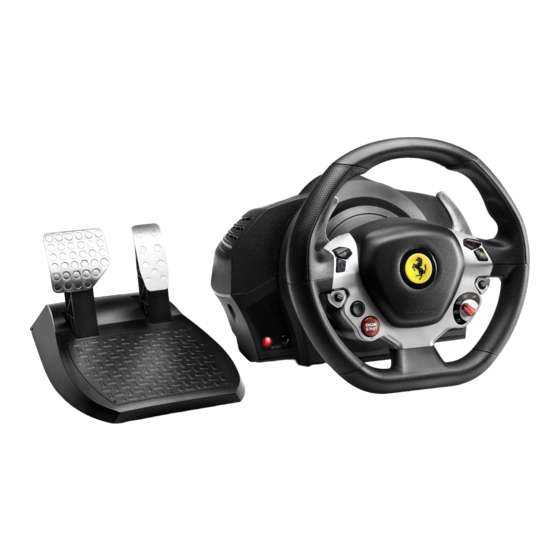 Thrustmaster FERRARI 458 ITALIA EDITION Mode D'emploi