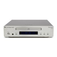 Cambridge Audio Sonata CD30 Mode D'emploi