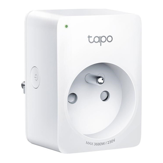 TP-Link Tapo P100 Mode D'emploi