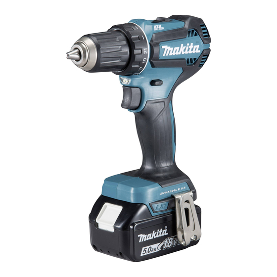 Makita DDF485RTJ Manuel D'instructions