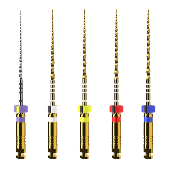 Dentsply Sirona ProTaper Ultimate Instructions D'utilisation