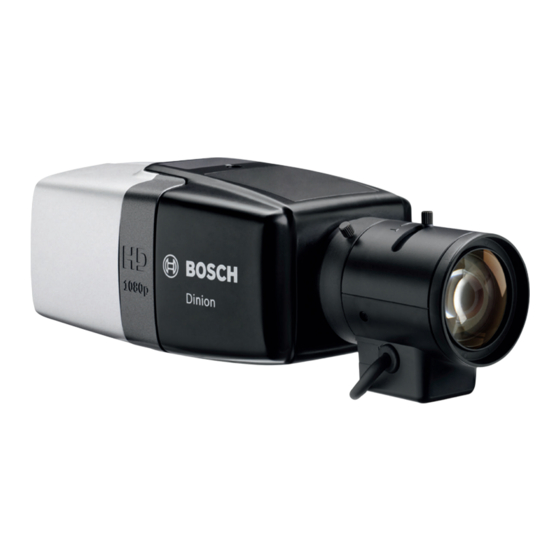 Bosch DINION IP 7000 HD NBN-71022 Guide D'installation