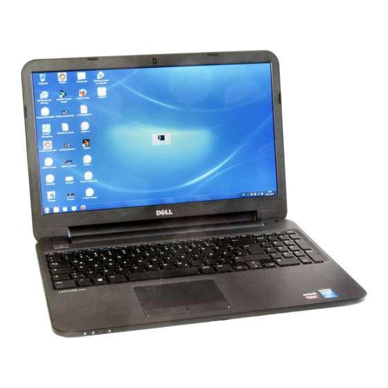 Dell Latitude 3540 Mode D'emploi