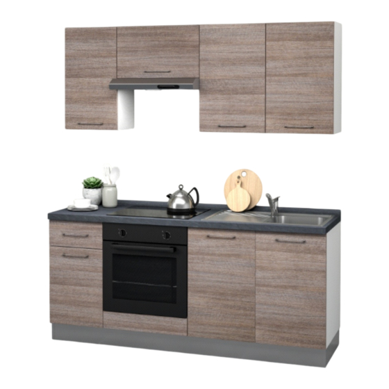 Marinelli Cucine STELLA 190 Notice De Montage