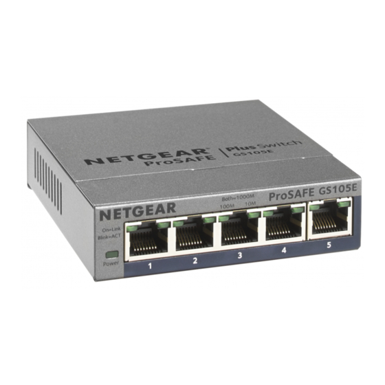 NETGEAR GS105Ev2 Guide D'installation