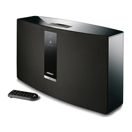 Bose SOUNDTOUCH 30 III Série Manuels