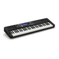 Casio Casiotone CT-S500 Mode D'emploi