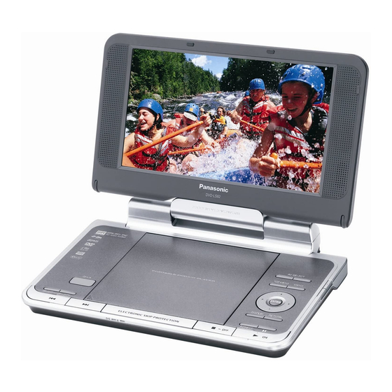 Panasonic DVD-LS80 Mode D'emploi
