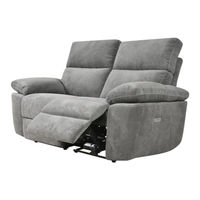 But ORION CANAPE 3 PLACES 2 COUSSINS 2 RELAX ELECTRIQUE ECDBX800-1363C2FT-EB2A ELECTRICAL 2.5 SEATER Notice De Montage