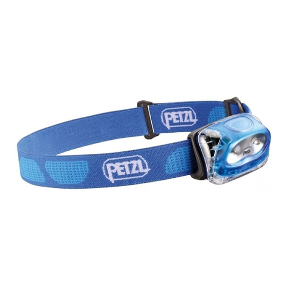 Petzl TIKKINA 2 Mode D'emploi