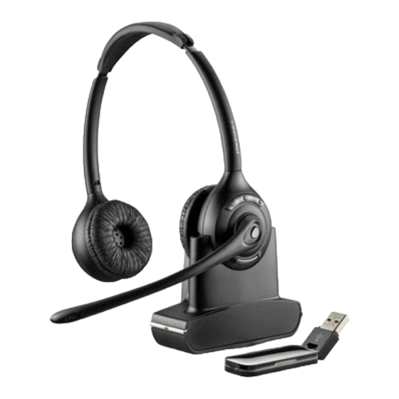 Plantronics Savi 420 Guide De L'utilisateur