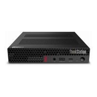 Lenovo ThinkStation P340 Guide D'utilisation