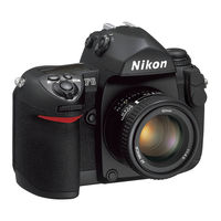Nikon F6 Manuel D'utilisation