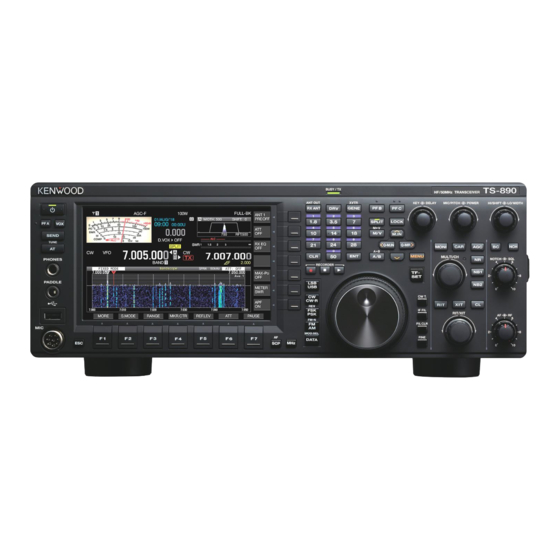 Kenwood TS-890S Mode D'emploi