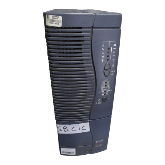 MGE UPS Systems Pulsar EXtreme 2000 Manuel D'installation Et D'utilisation